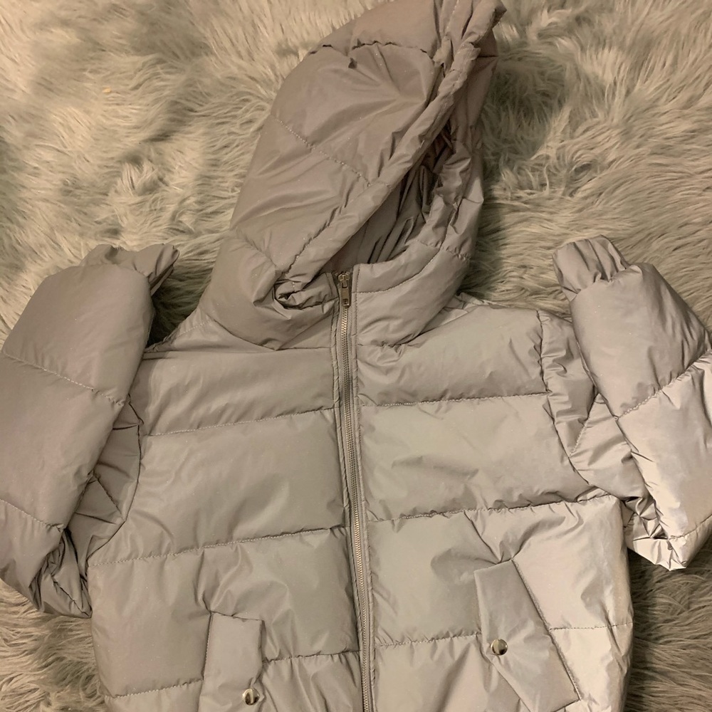 silver reflective jacket